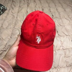 Red Polo Cap